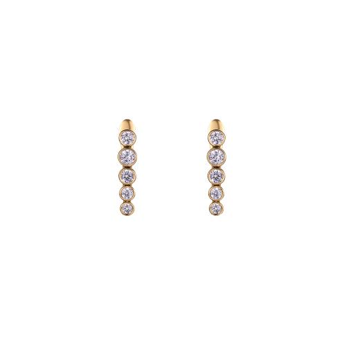 OR6365 SH CRYSTAL Серьги SPIGHETTA Fiore di Firenze