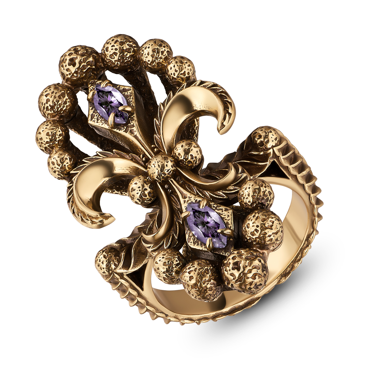 AN05025  Кольцо IRIS ARALDICO NOVA Fiore di Firenze AN05025  Кольцо IRIS ARALDICO NOVA Fiore di Firenze