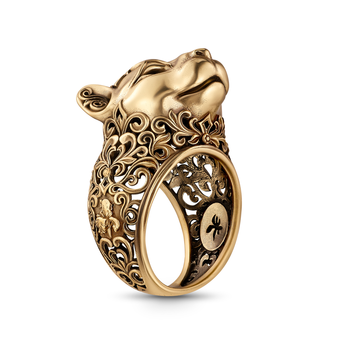 AN3206 Кольцо PUMA LEONE DI MONTAGNA Fiore di Firenze