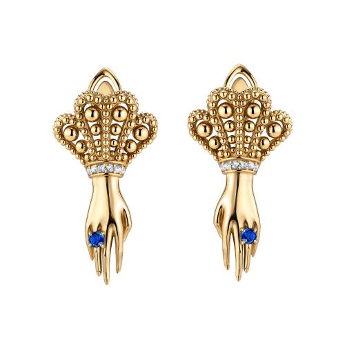 OR4472 CHBL Серьги ARISTOCRATICO Fiore di Firenze