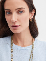 OR3216 MUSERUOLA Серьги пусет PUMA LEONE DI MONTAGNA Fiore di Firenze