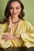 SP9303 Брошь/Колье VELOCITA Del VENTO Fiore di Firenze