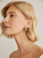 OR1854 PERLA Серьги ORDINE FIORENTINO Fiore di Firenze