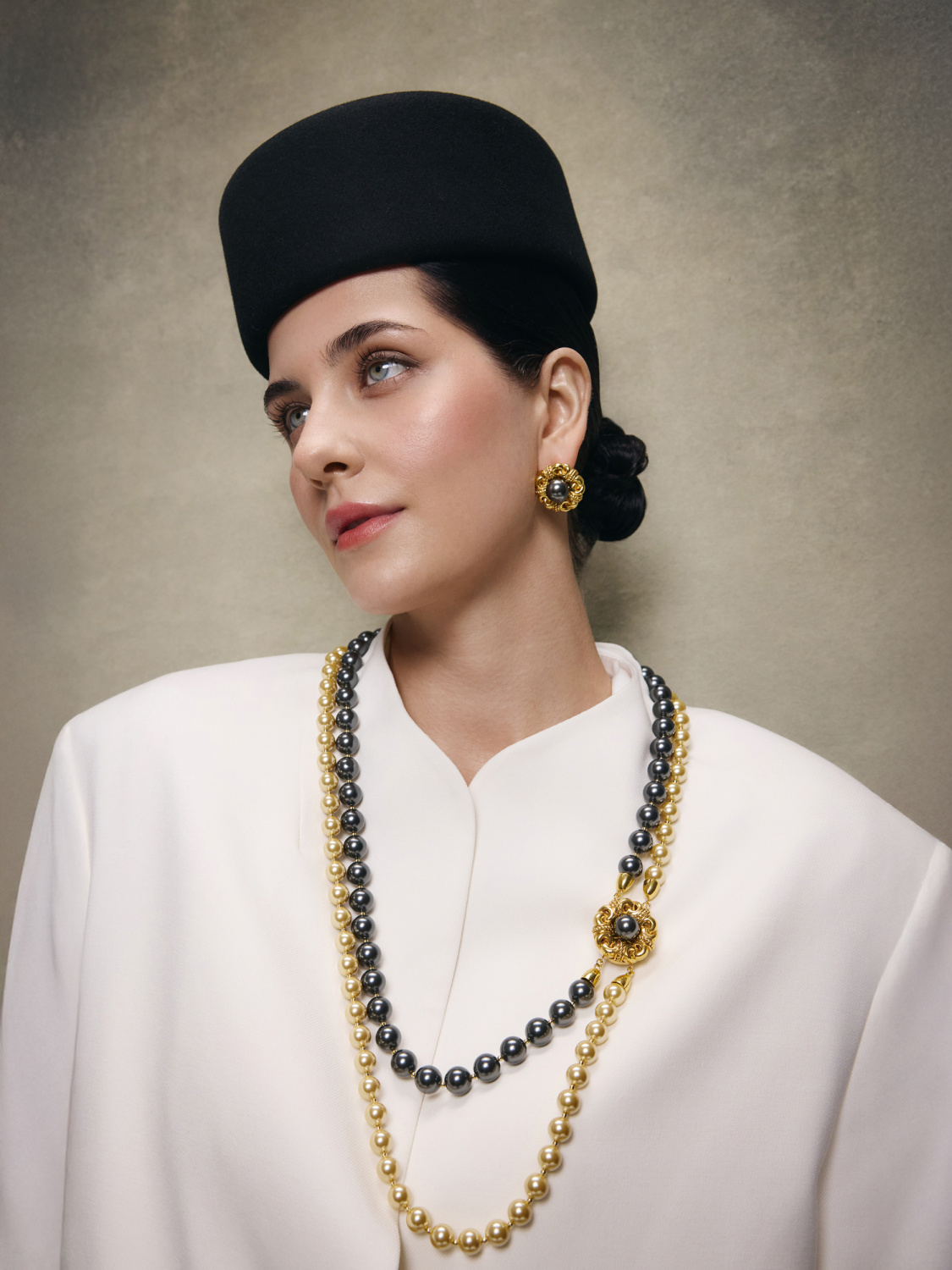 GSP001-26240 ANTRACITE 1028 Колье TURBANTE