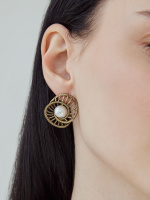 OR1729 PEARL Серьги ARCLET Fiore di Firenze