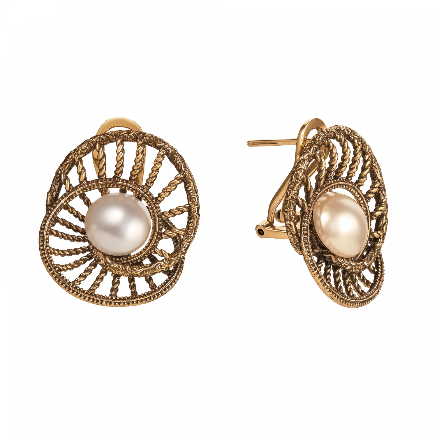 OR1729 PEARL Серьги ARCLET Fiore di Firenze