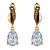 OR0433 CRYSTAL PIC Серьги SFARFALLIO  Fiore di Firenze