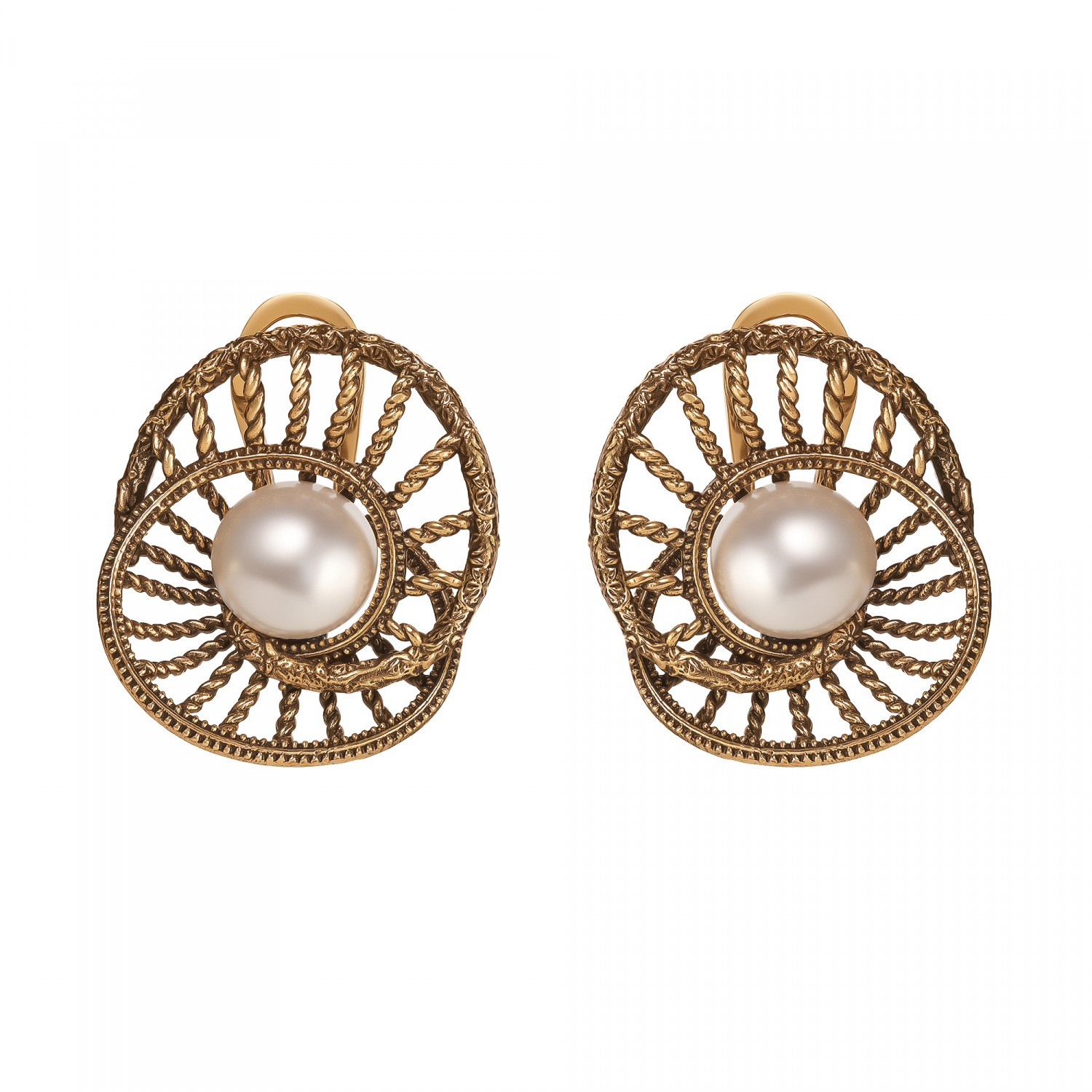 OR1729 PEARL Серьги ARCLET Fiore di Firenze