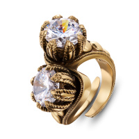 AN0589 CRYSTAL Кольцо SEGRETI DELL'OCEANO Fiore di Firenze