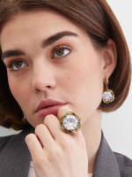 OR1738 CRYSTAL Серьги CALEIDOSCOPIO DI FIORI Fiore di Firenze