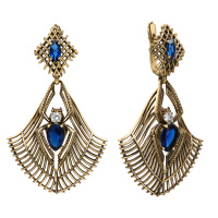 OR310721 TANZANITE Серьги RAGNO ART DECO Fiore di Firenze