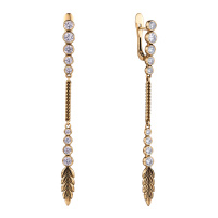 OR6364 CRYSTAL Cерьги SPIGHETTA Fiore di Firenze