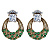 OR7701 CRYSTAL Серьги ALLORO Fiore di Firenze