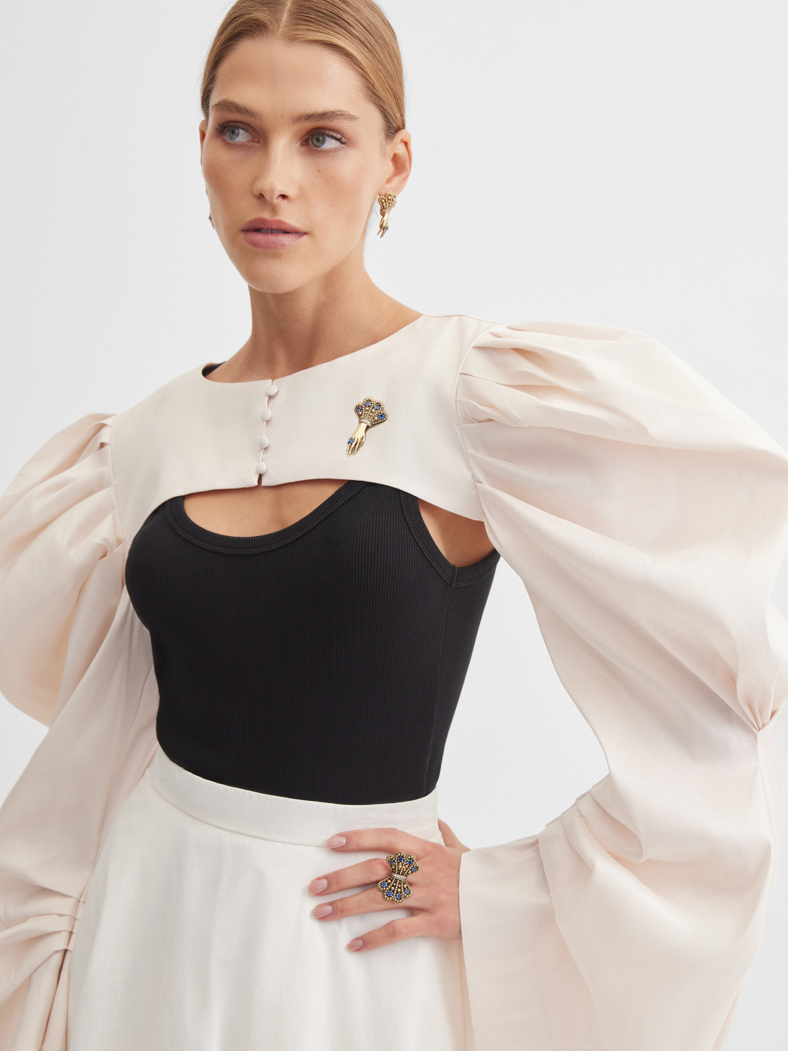 OR4472 CHBL Серьги ARISTOCRATICO Fiore di Firenze