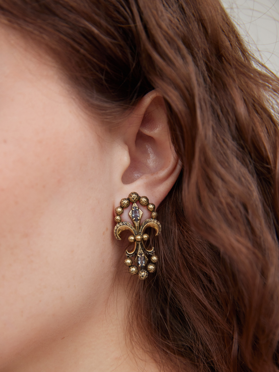 OR05025 Серьги IRIS ARALDICO NOVA Fiore di Firenze