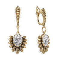 OR3119 GR Серьги Pavone  Art Nouveau Fiore di Firenze