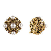 OR1854 PERLA Серьги ORDINE FIORENTINO Fiore di Firenze