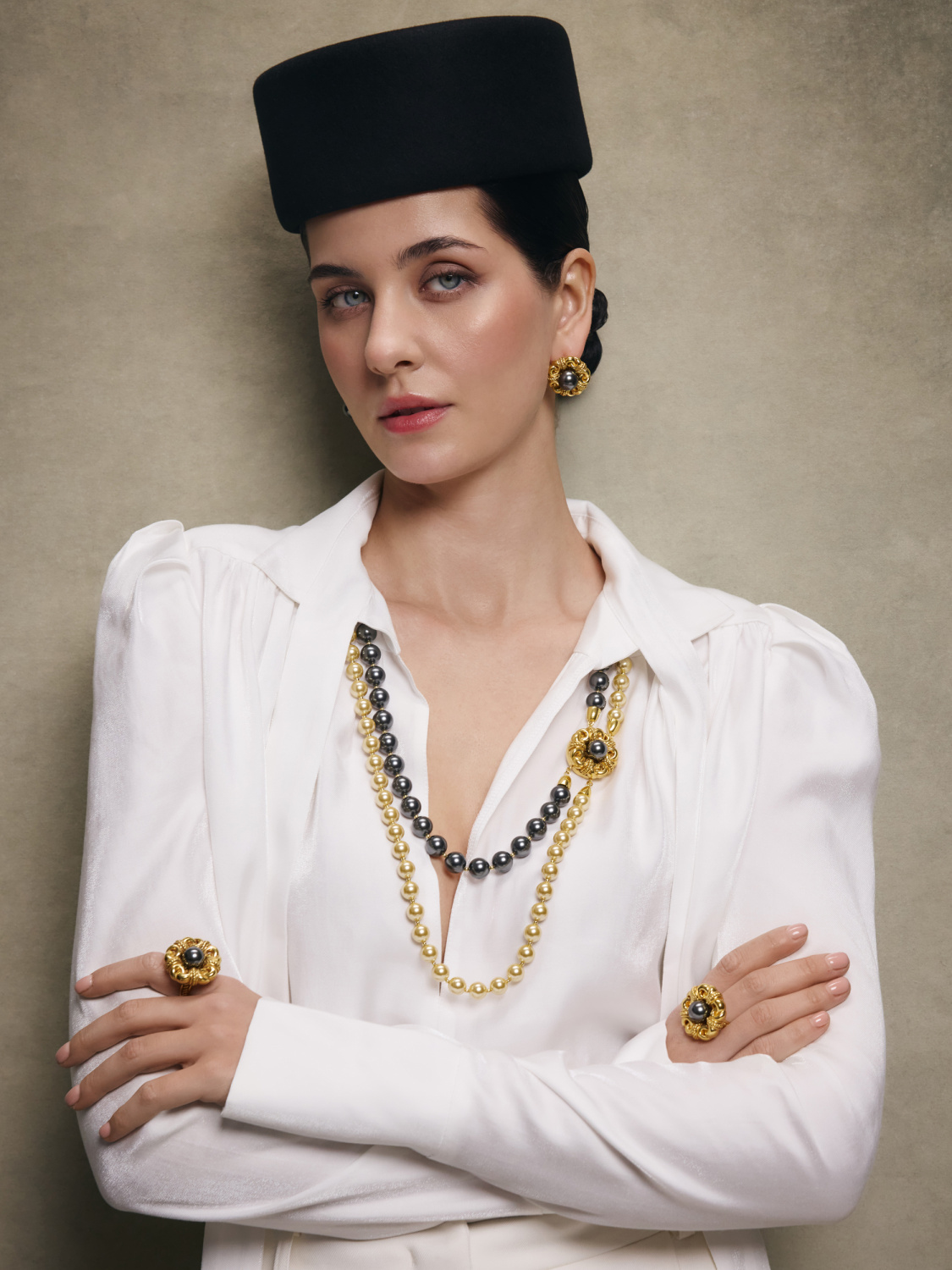 GAN001-26240 ANTRACITE 1025 Кольцо TURBANTE