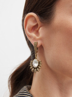 OR3119 GR Серьги Pavone  Art Nouveau Fiore di Firenze
