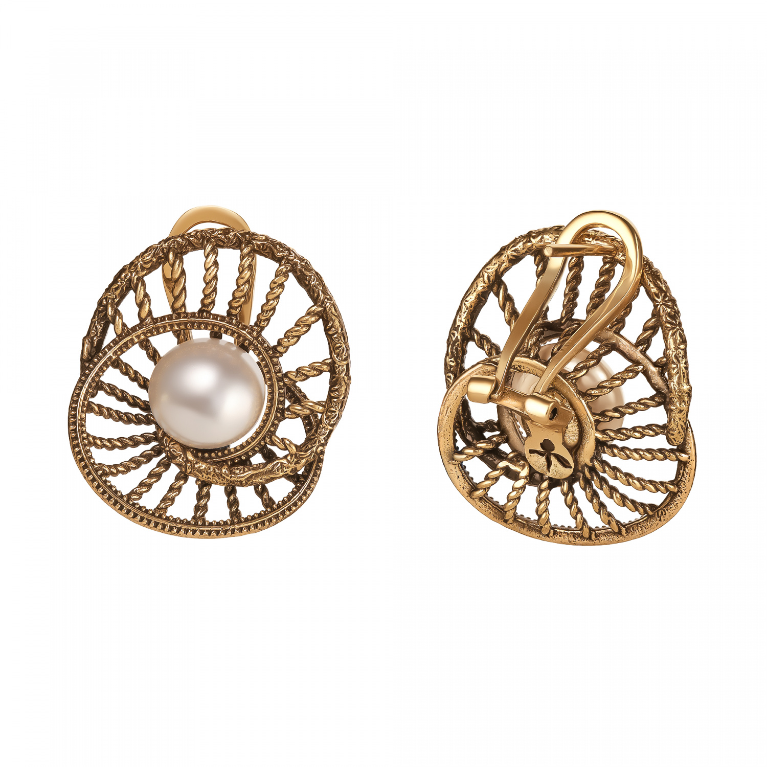 OR1729 PEARL Серьги ARCLET Fiore di Firenze