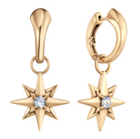 OR9313 CONGO MINI Серьги VELOCITA Del VENTO Fiore di Firenze