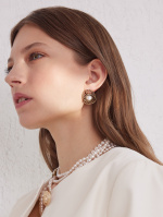 OR1729 PEARL Серьги ARCLET Fiore di Firenze