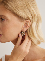 OR1854 PERLA Серьги ORDINE FIORENTINO Fiore di Firenze