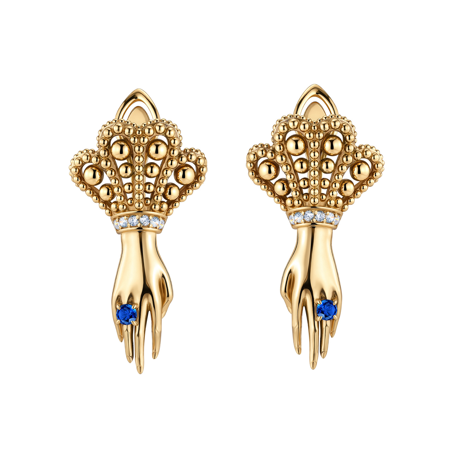 OR4472 CHBL Серьги ARISTOCRATICO Fiore di Firenze