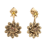 OR9301 SOLE Серьги LUNA e SOLE Fiore di Firenze