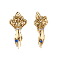 OR4472 CHBL Серьги ARISTOCRATICO Fiore di Firenze