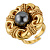 GAN001-26240 ANTRACITE 1025 Кольцо TURBANTE