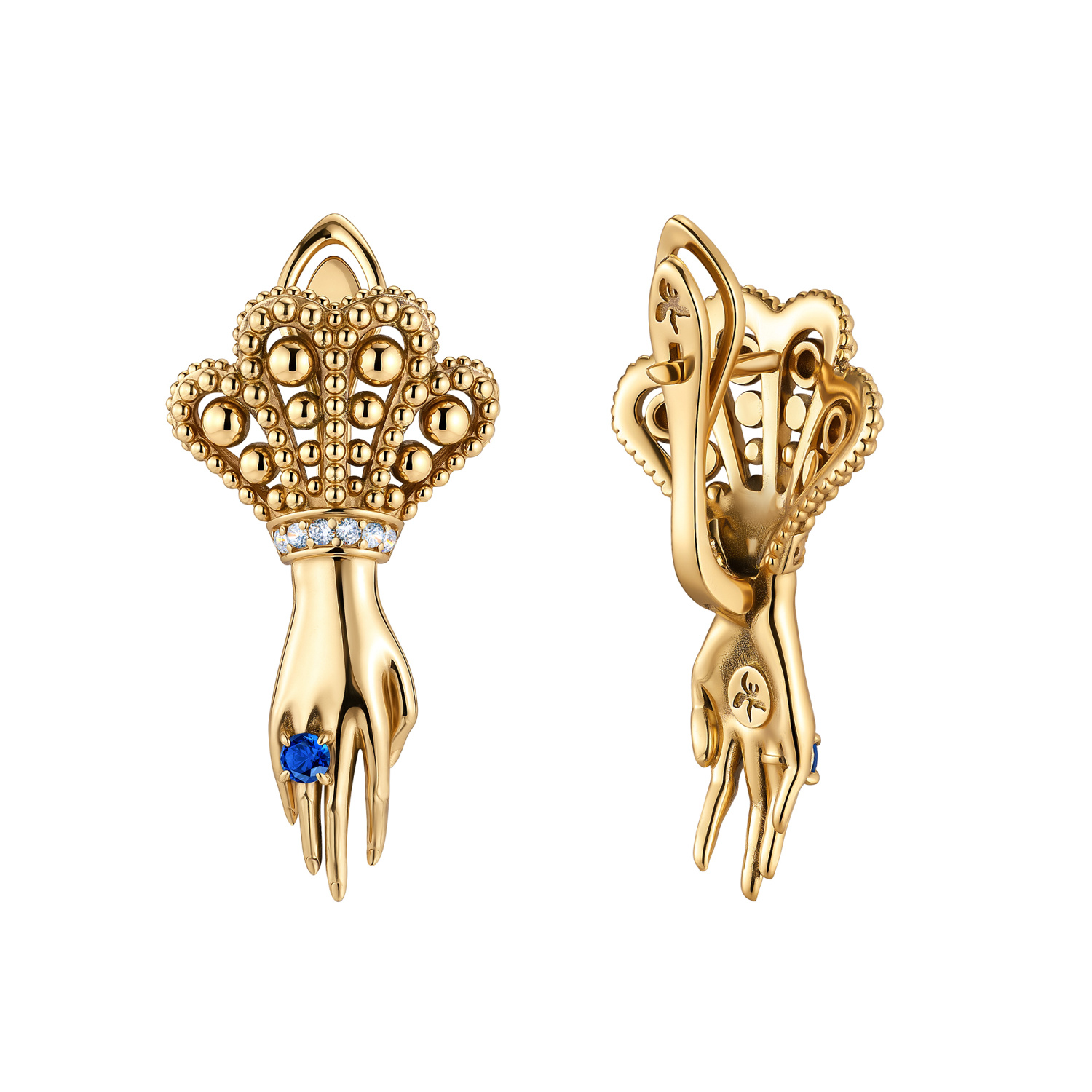 OR4472 CHBL Серьги ARISTOCRATICO Fiore di Firenze