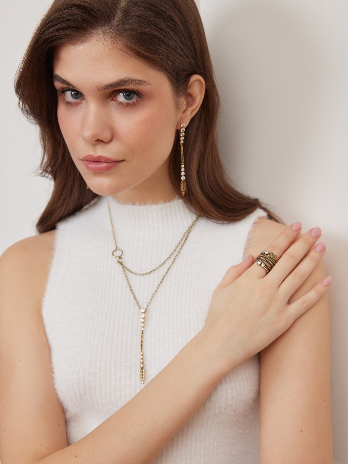 CO6364 CRYSTAL Колье SPIGHETTA Fiore di Firenze
