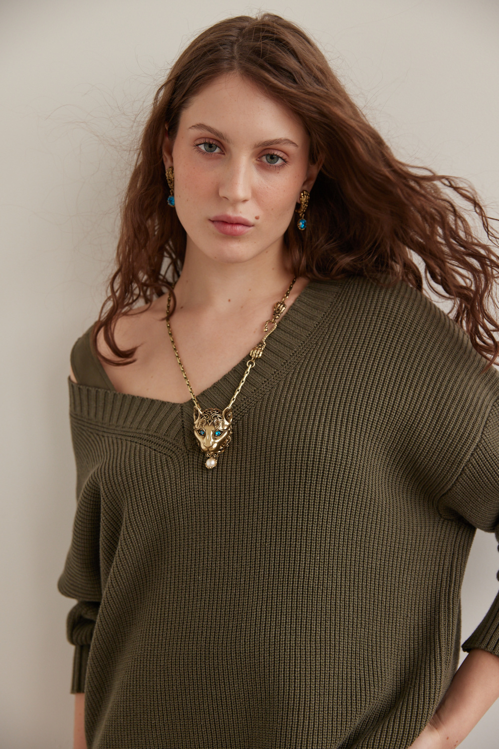 CO3206 Колье PUMA LEONE di MONTAGNA Fiore di Firenze